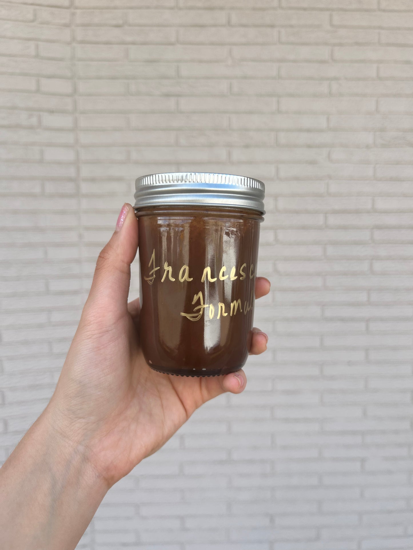 Eternal Love Chocolate Honey Mason Jar 8 oz